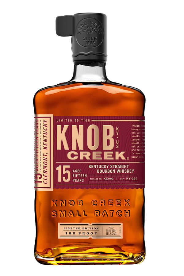 Knob Creek 15 Year Bourbon 750ML | 100 Proof Kentucky – The Liquor