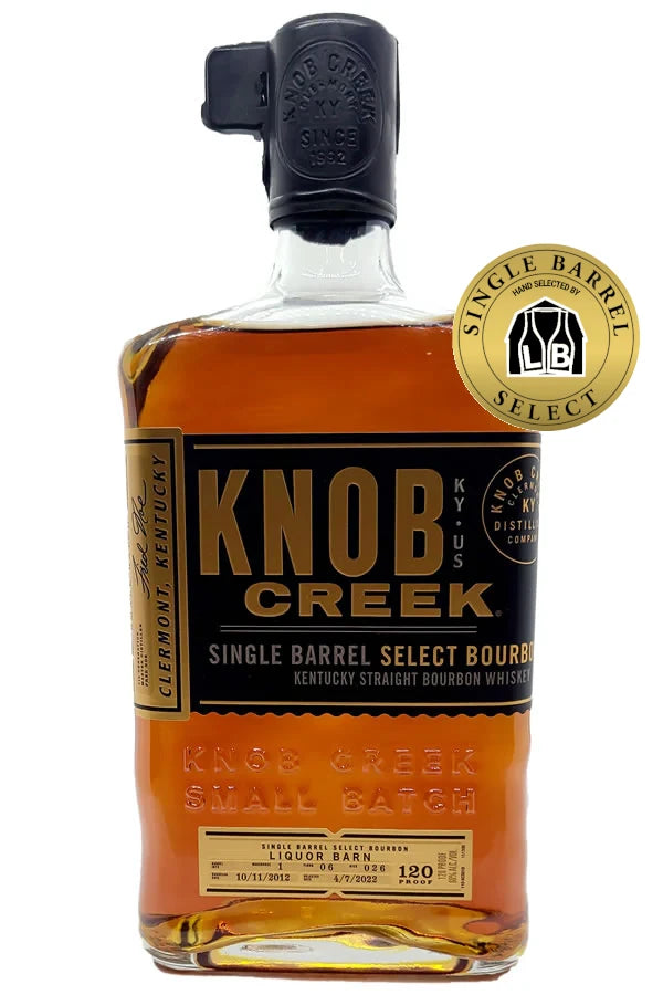 Knob Creek Single Barrel Liquor Barn W1F06R026 750ML