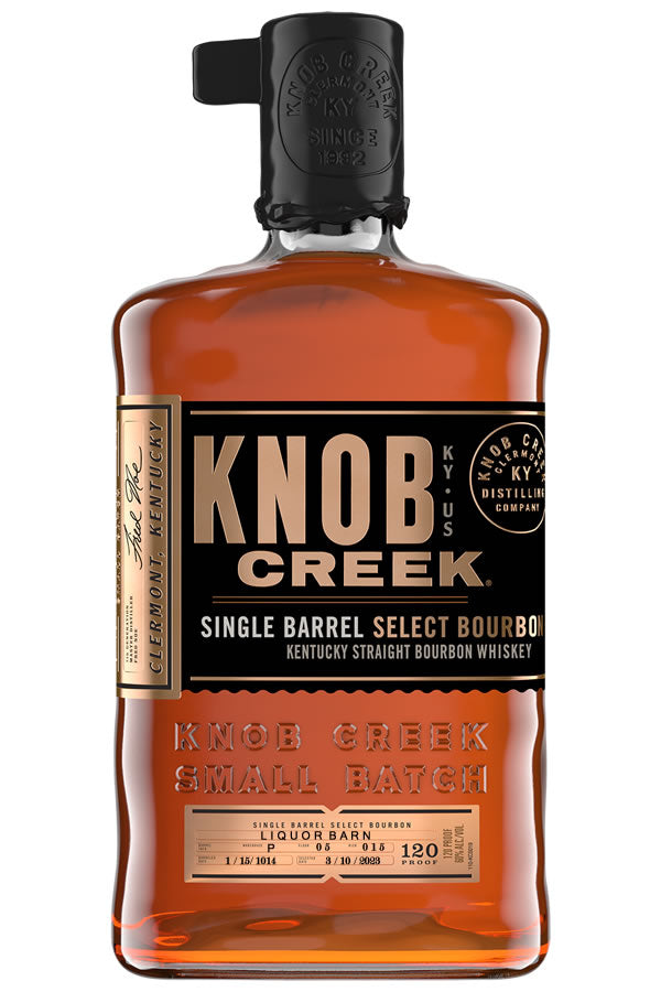 Knob Creek Single Barrel Liquor Barn WZ05R015 750ML