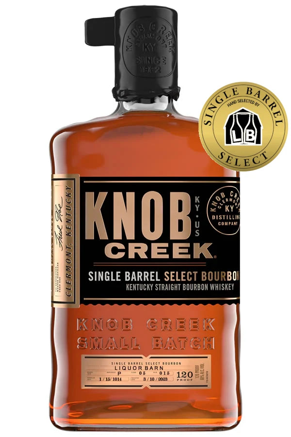 Knob Creek Single Barrel Liquor Barn WZ05R015 750ML