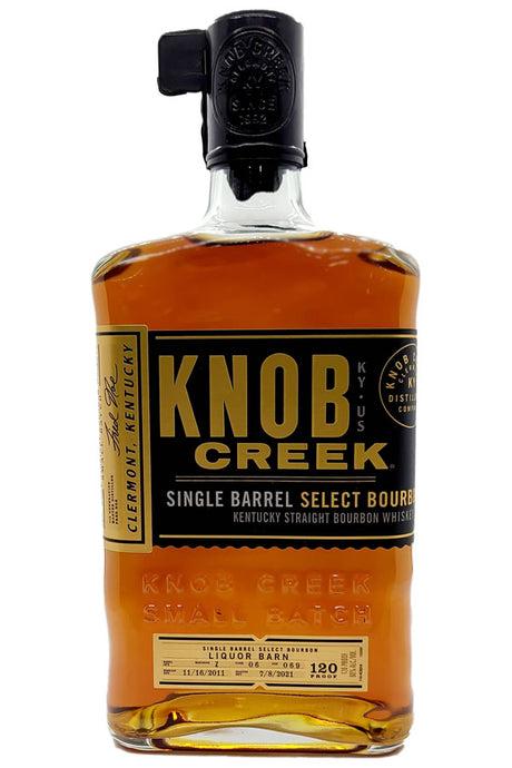 Knob Creek Single Barrel Liquor Barn Select WZF06R069