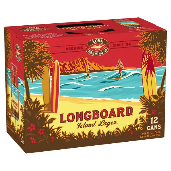 Kona Longboard Island Lager 12Pk | Hawaiian Craft Lager – The