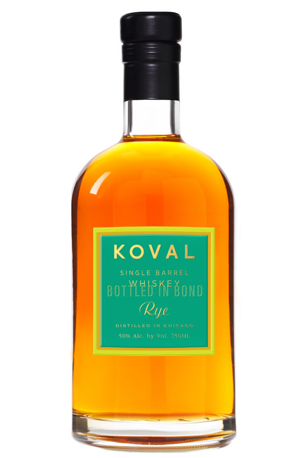 Koval Bottled in Bond Rye 750ML | 100% Organic Rye – The Liquor Barn