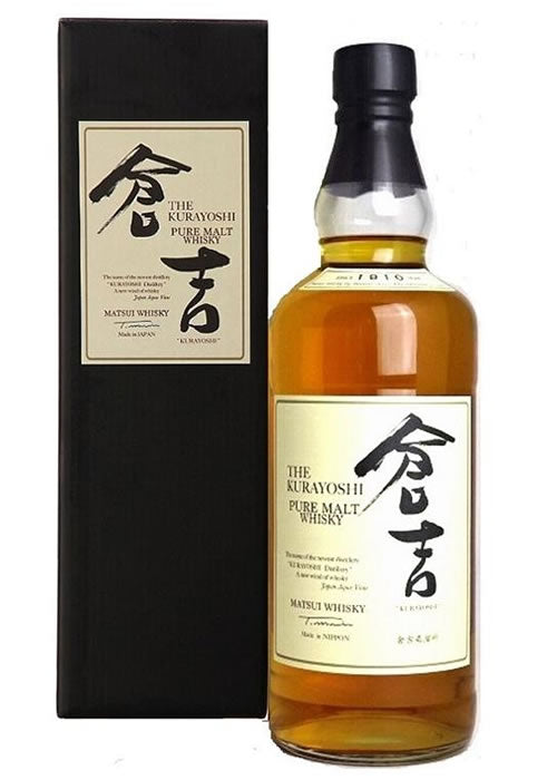 Kurayoshi Pure Malt 750ml | Gold Medal Japanese Malt Whisky – The