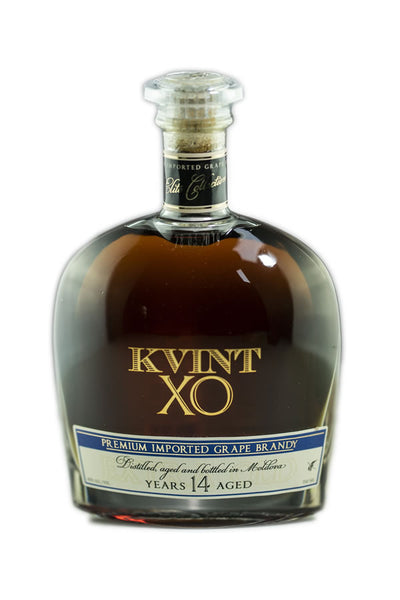 Kvint XO 14 Year Brandy 750ML | Limousin Oak-Aged Moldovan – The