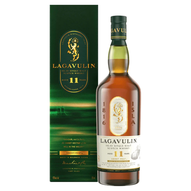 Lagavulin 11 Year Sweet Peat Single Malt 750ML - Single Malt Scotch | Shop Online at The Liquor Barn