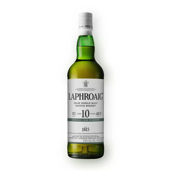 Laphroaig 10 Year Cask Strength 750ML | Islay Single Malt – The