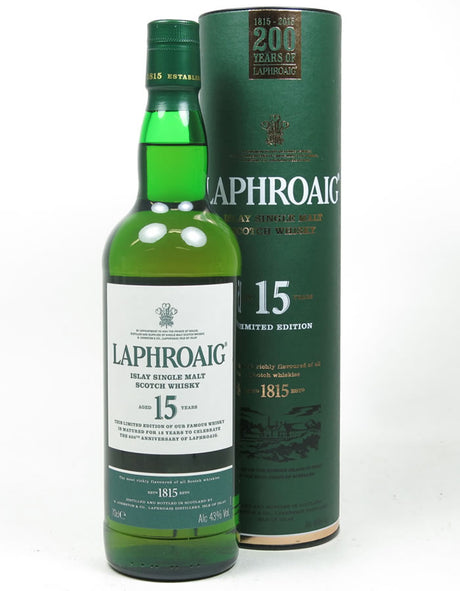 Laphroaig 15 Year 750ML - Single Malt Scotch | Shop Online at The Liquor Barn