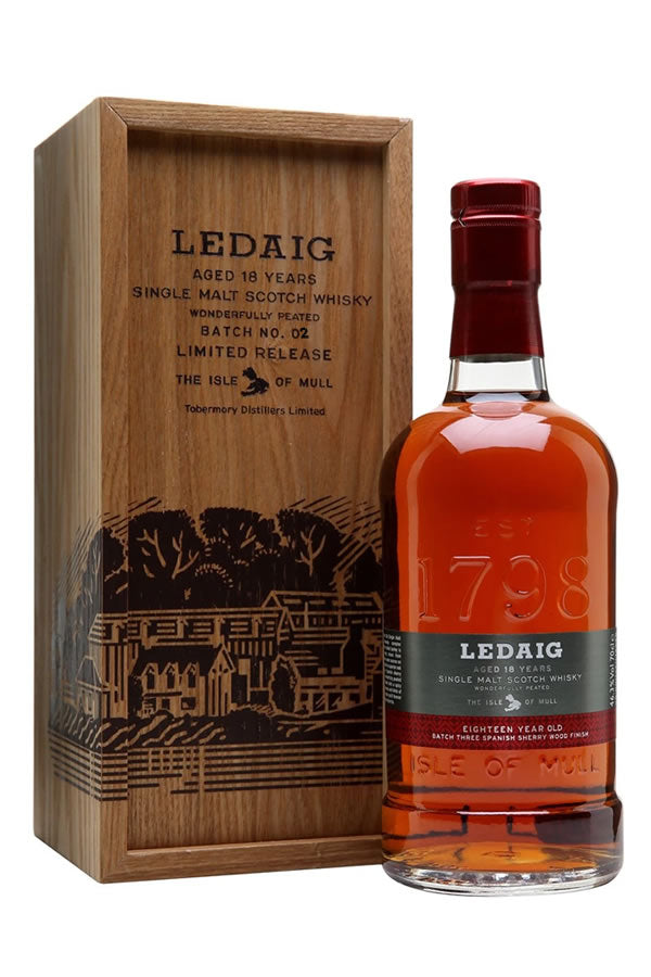 Ledaig 18 Year Single Malt Scotch