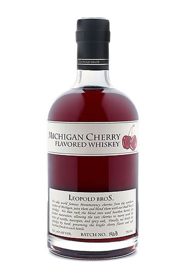 Leopold Bros. Michigan Cherry Whiskey 750ML | Sour Mash – The