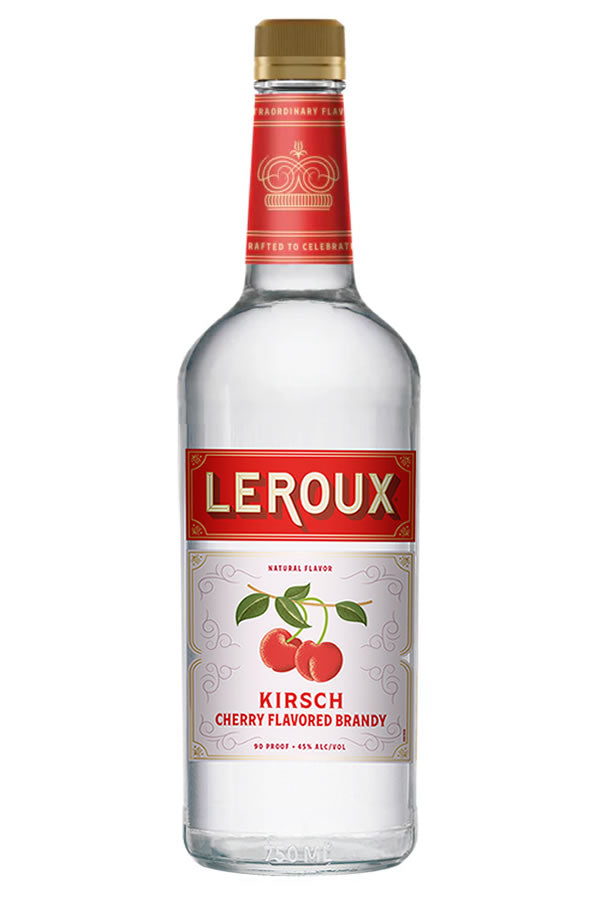 sherry  Leroux Kirschwasser 750ML | 90 Proof Kosher Cherry Spirit – The