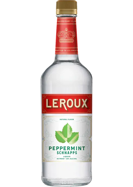Leroux Peppermint Schnapps 750ML | IWSC Gold Mint Liqueur – The