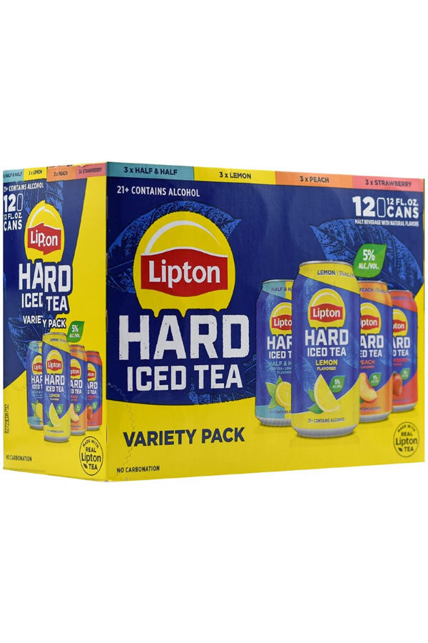 Lipton Hard Iced Tea Variety 12Pk | Real Brewed Malt Tea – The