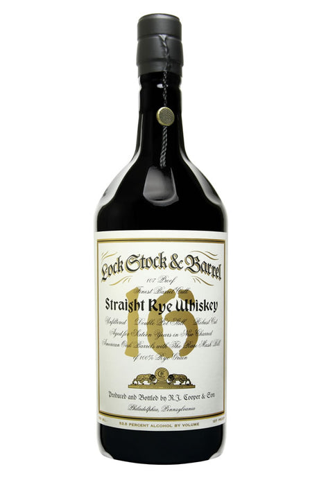 Lock, Stock & Barrel 16 Year Straight Rye 750ML - Rye | Shop Online at The Liquor Barn