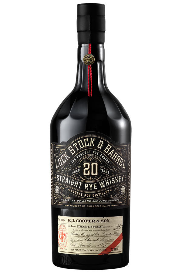 Lock, Stock & Barrel 20 Year Straight Rye