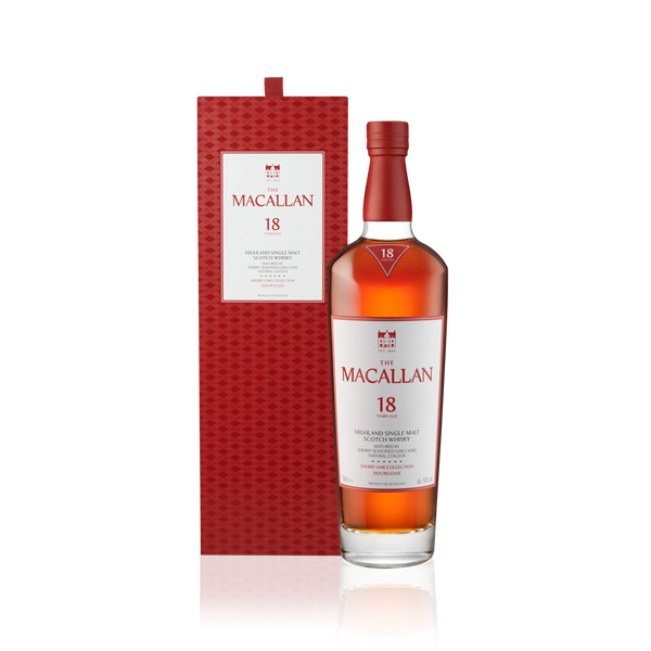 Macallan 18 Year Sherry Oak 750ML | Speyside Single Malt – The Macallan 18 Year Sherry Oak 750ML | Speyside Single Malt – The