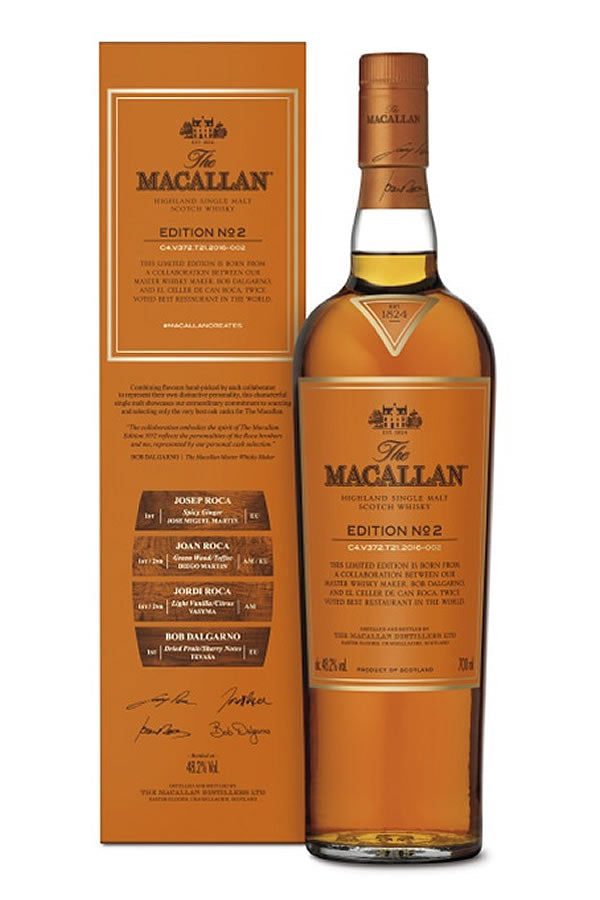 Macallan Edition No. 2 Single Malt Scotch 750ML | Speyside – The