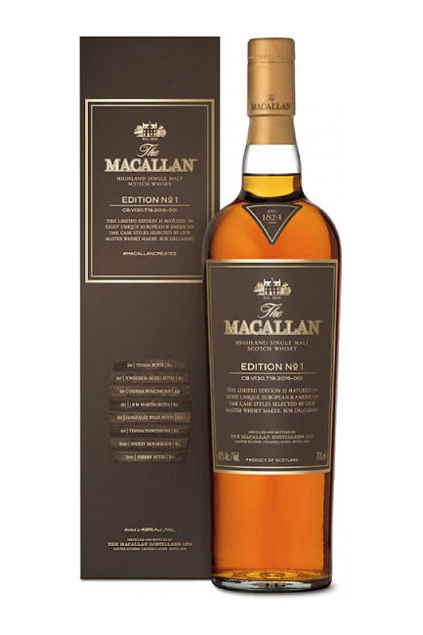 Macallan Edition No. 1 750ML | Limited 8-Cask Speyside Malt – The