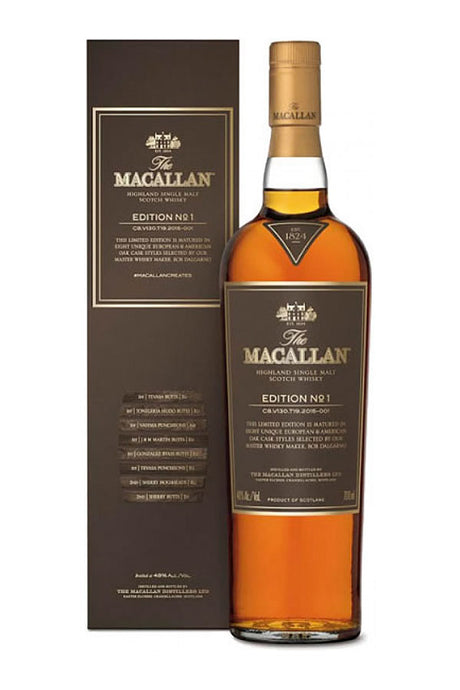 Macallan Edition No. 1 750ML - Single Malt Scotch | Shop Online at The Liquor Barn