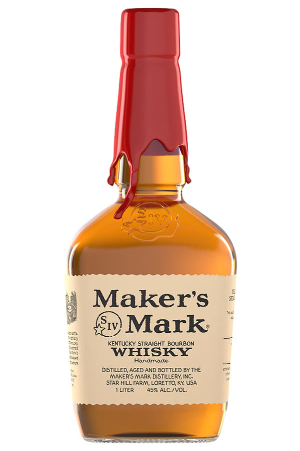 【限定品】Maker's Mark 1000ml Maker's Mark Bourbon 1L | Award-Winning Wheated Bourbon – The