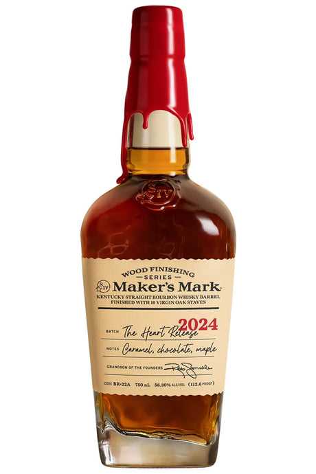 Makers Mark Wood Finishing Series Bourbon The Heart Release 2024