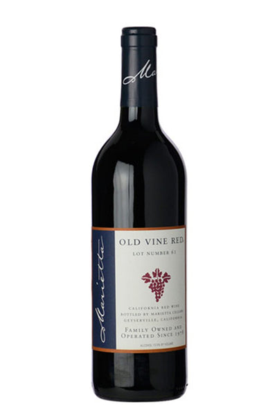 Marietta Cellars Old Vine Red Lot 61 750ml | CA Red Blend – The