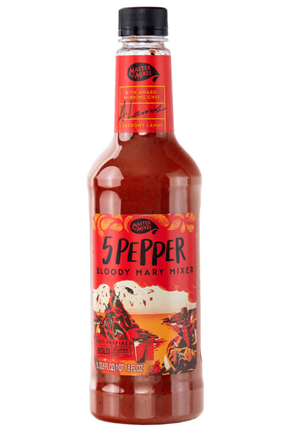 Master of Mixes 5 Pepper Bloody Mary Mix 1L | Crushed Pepper – The