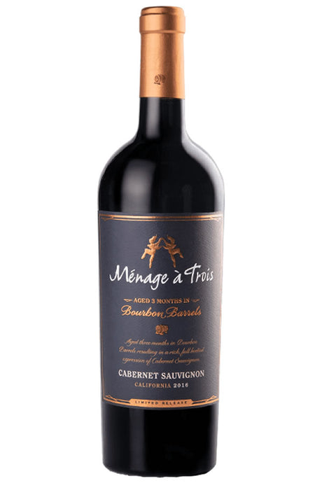 Menage a Trois Cabernet Sauvignon Bourbon Barrel Aged