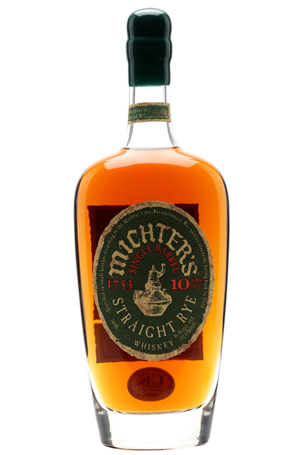Micters Rye Michter's 10 Year Rye 750ML | Single Barrel Kentucky Rye – The Liquor Barn
