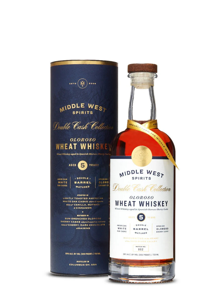 Middle West Spirits Double Cask Oloroso Wheat Whiskey 750ML