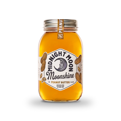 Midnight Moon Peanut Butter Moonshine 750ML - Flavored Whiskey | Shop Online at The Liquor Barn