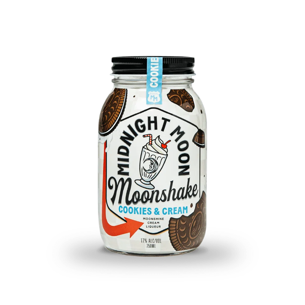 Midnight Moonshake Cookies & Cream Liqueur 750ML