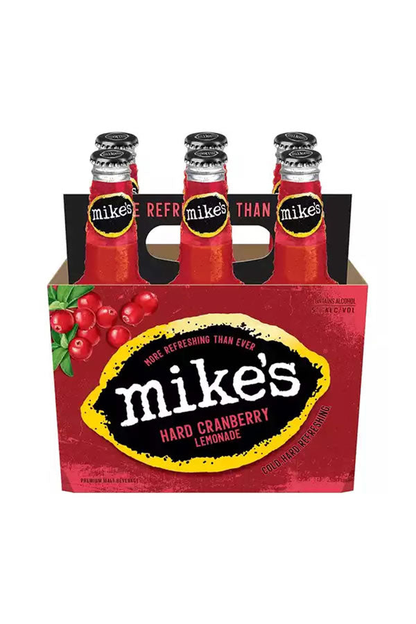 Mike's Hard Cranberry Lemonade 6Pk | Tart Malt Beverage – The