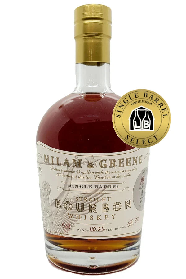 Milam & Greene 12 Year Liquor Barn Single Barrel Bourbon 750ML