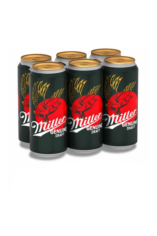 Miller Genuine Draft 6Pk 16oz Cans | Cold-Filtered Lager – The