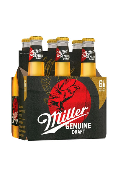 Miller Genuine Draft 6Pk 12oz Bottles | Cold-Filtered Lager – The