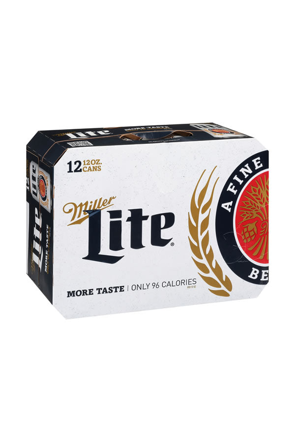 Miller Lite 12 Pack Cans | Gold Medal American Light Lager – The
