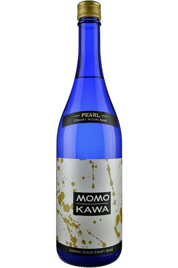 まるまるこ Momokawa Pearl Junmai Ginjo Nigori Sake 750ML | 90 Pts – The