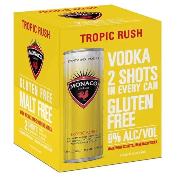 Monaco Tropic Rush 4Pk