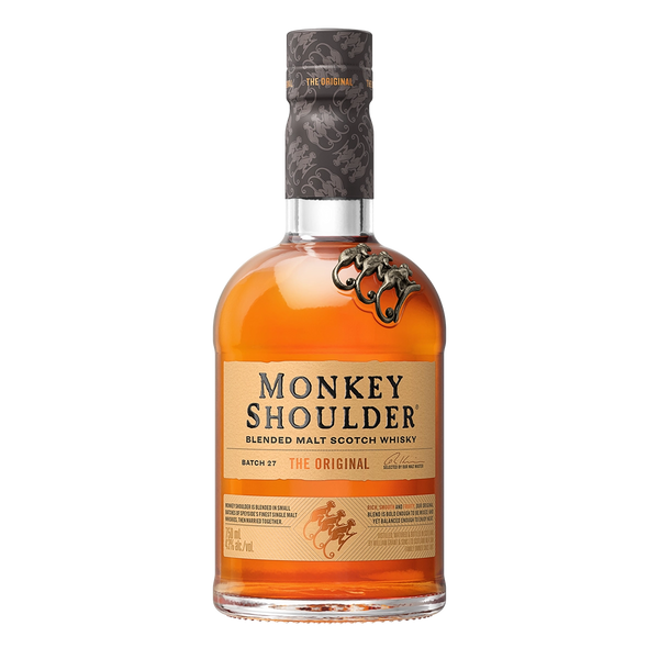 Monkey Shoulder Blended Malt Scotch 750ml | Speyside Triple Malt