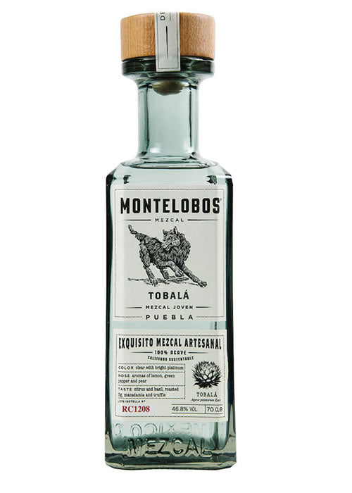 Montelobos Mezcal Tobala 750ML | 97-Point Organic Tobalá – The