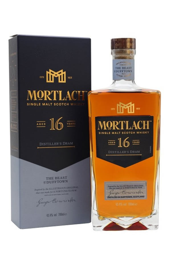 ウイスキー MORTLACH 16 Years Distiller's Dram 750ml Mortlach 16 Year Distillers Dram 750ML | Speyside Malt – The