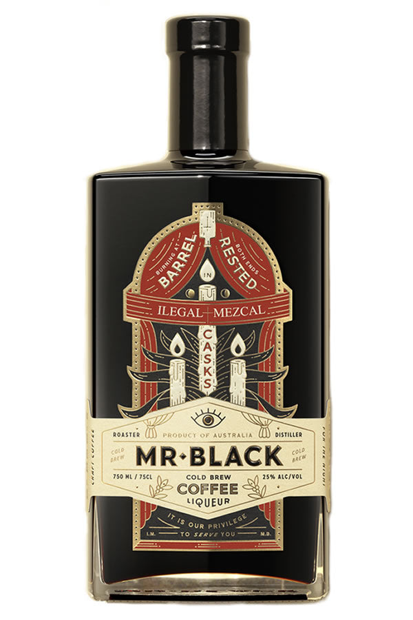 Mr Black Barrel Aged Ilegal Mezcal Coffee Liqueur