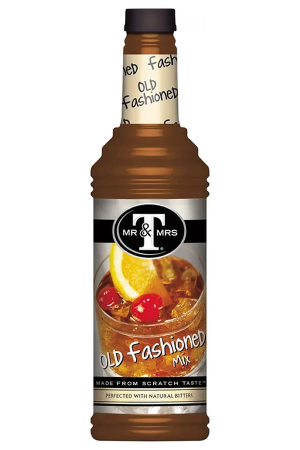 Mr & Mrs T Old Fashioned Mix 1L | Classic Cocktail Mixer – The