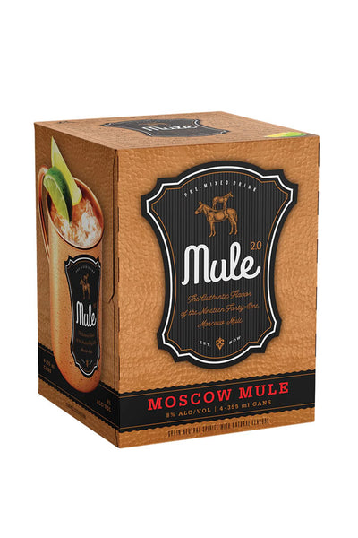 Mule 2.0 Moscow Mule 4-Pack | 8% ABV Spirits-Based RTD – The