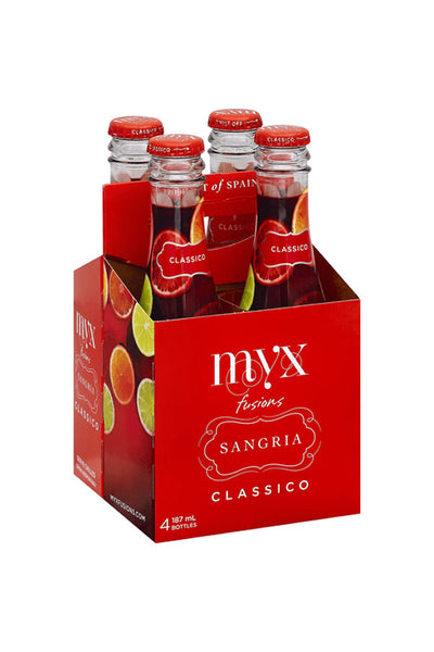 MYX Sangria Classico 4Pk 187ml | Spanish Red Wine Sangria – The
