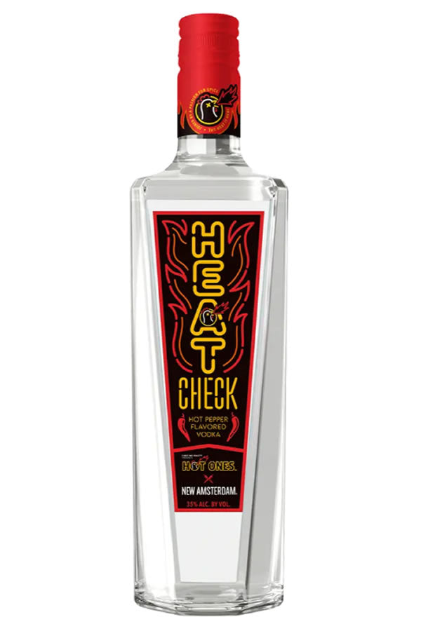 New Amsterdam Heat Check 750ML | Hot Pepper Vodka – The Liquor Barn