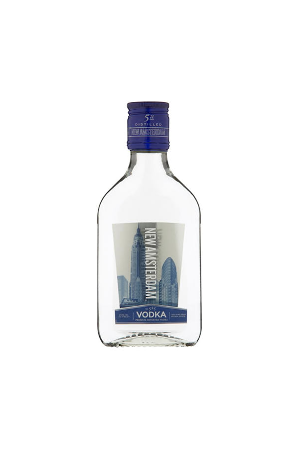 New Amsterdam Vodka 200ML | 5x Distilled California Vodka – The
