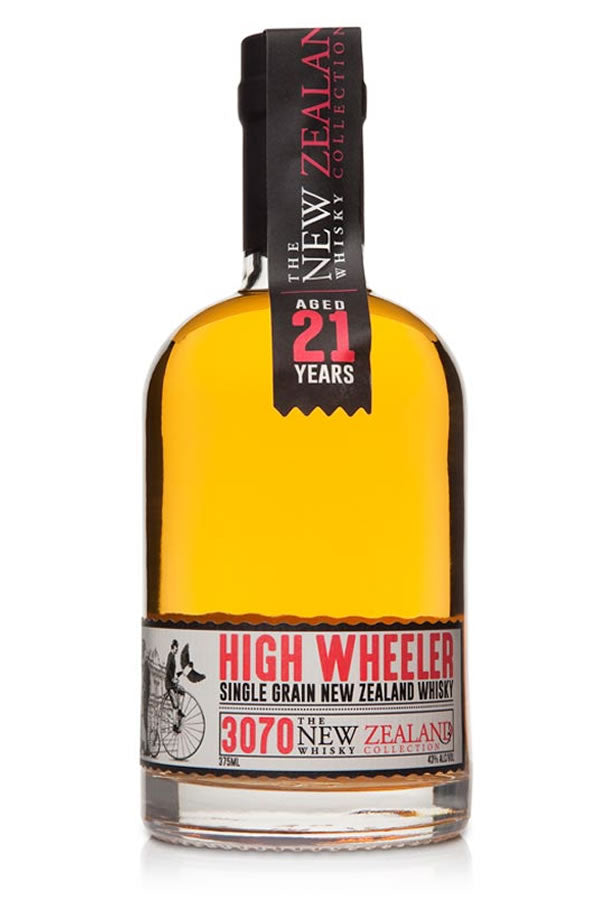 NZ Whisky Co High Wheeler 21 Year 375ML | Rare Grain Whisky – The
