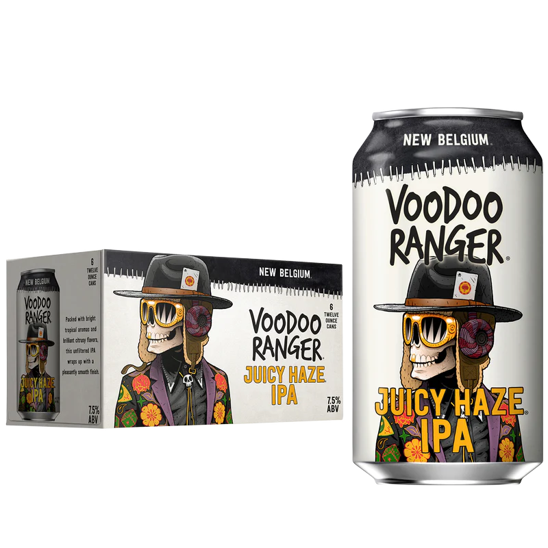 New Belgium Voodoo Ranger Juicy Haze IPA 6Pk | 7.5% ABV – The Liquor Barn